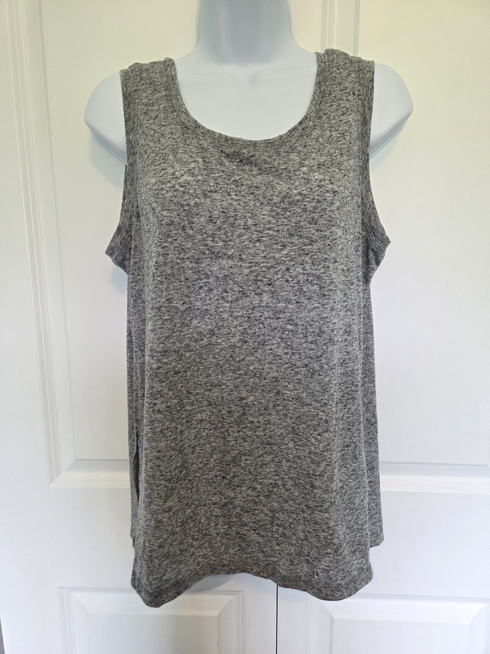 RBX Heather Gray Scoop Neck Tank Top